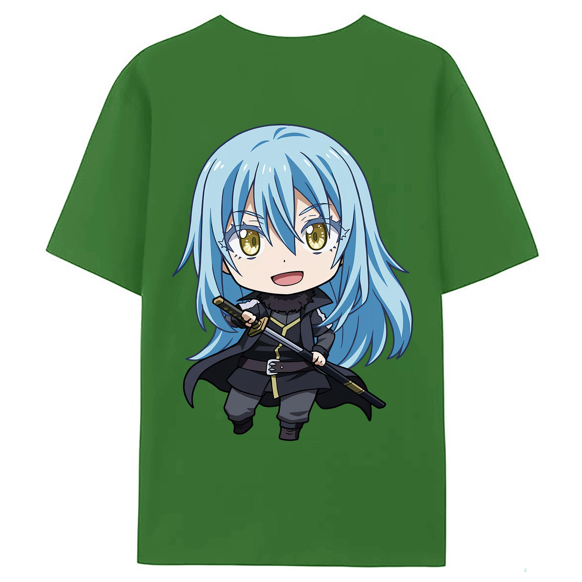 （画像用） 転スラ Regarding Reincarnated to Slime レディース半袖Tシャツ(バックプリント)
